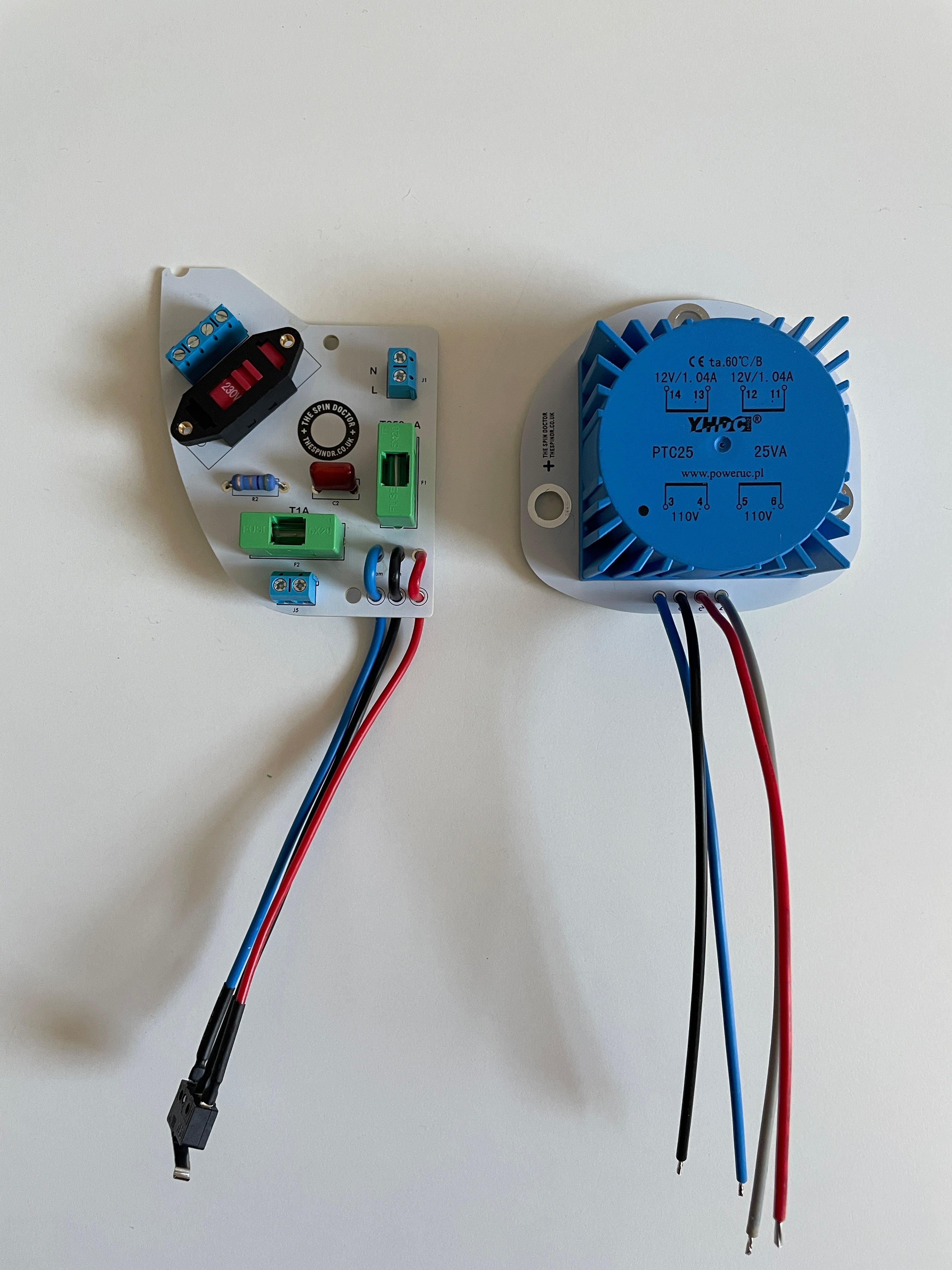 Power supply for Technics SL1200 & SL1210
