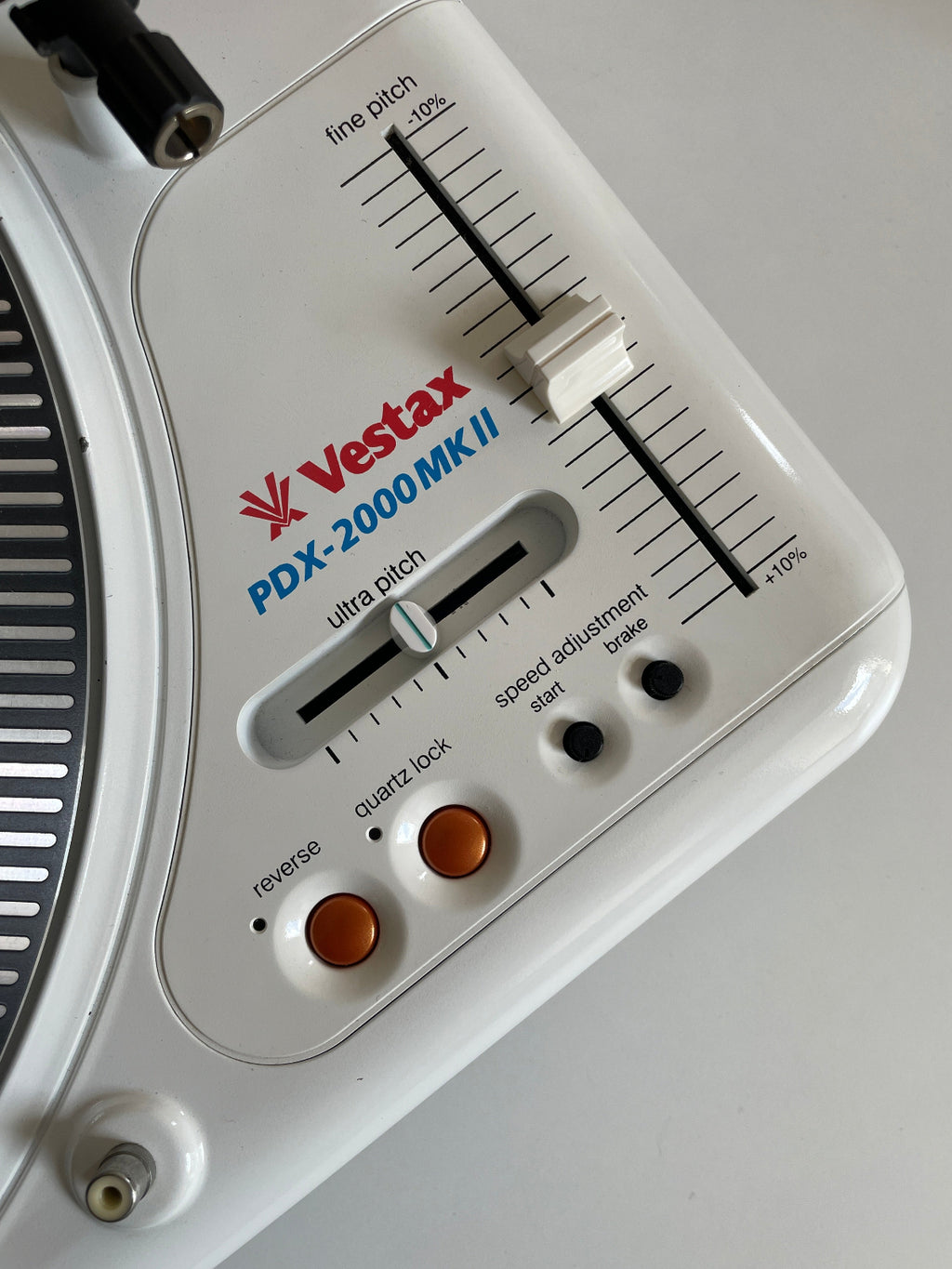Paire de Vestax PDX2000 MK2 Blanc