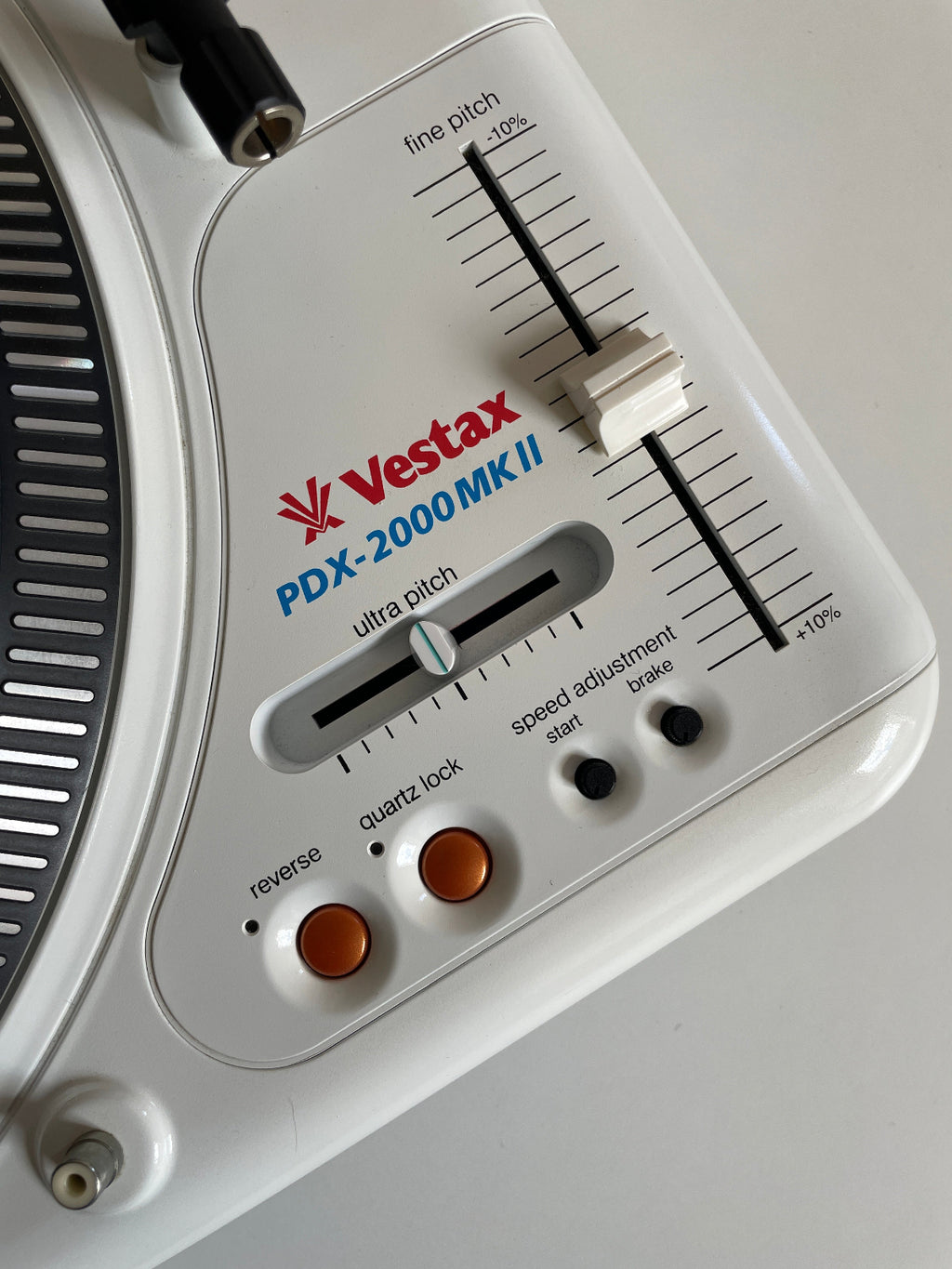 Paire de Vestax PDX2000 MK2 Blanc