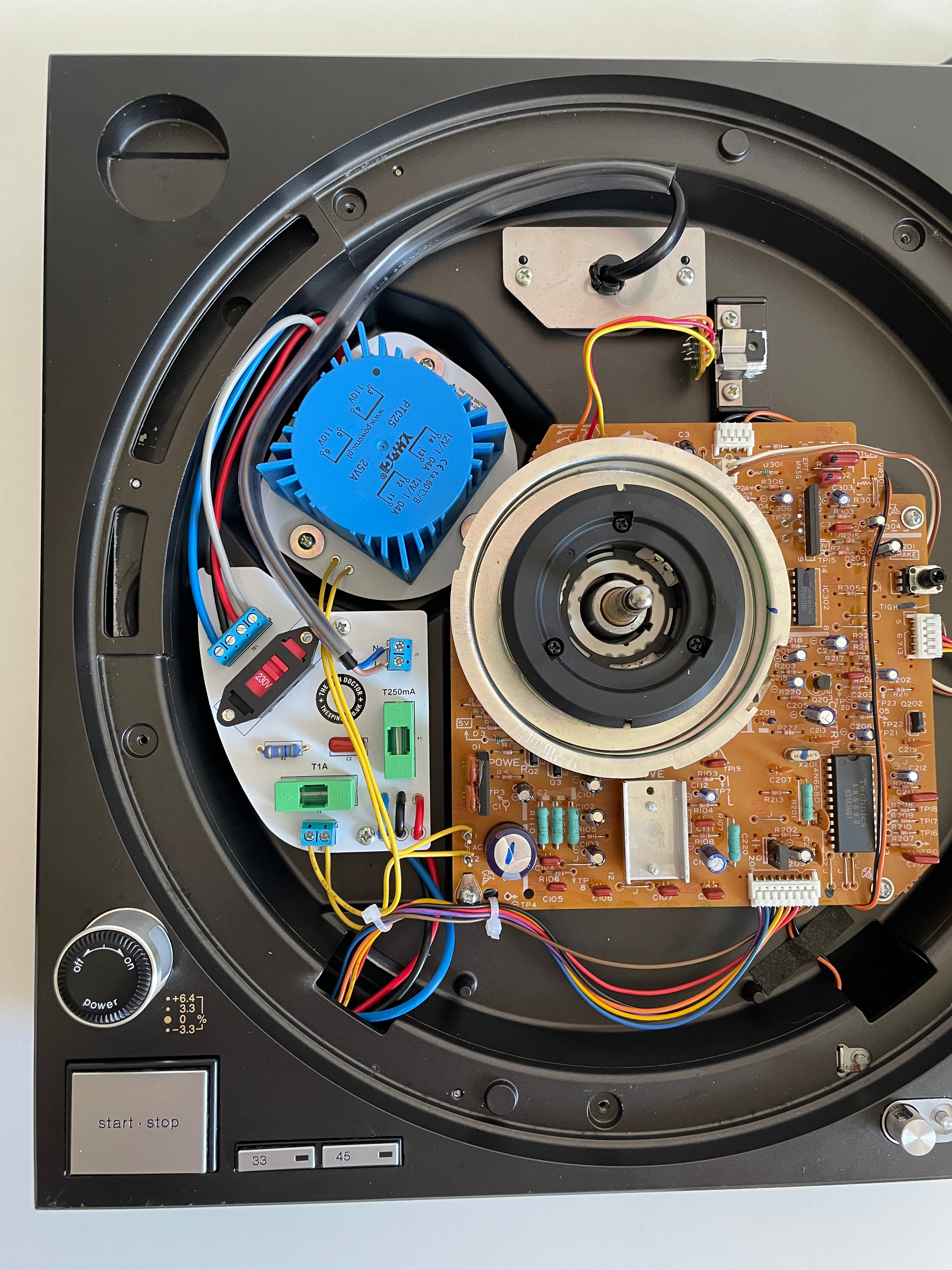 Power supply for Technics SL1200 & SL1210